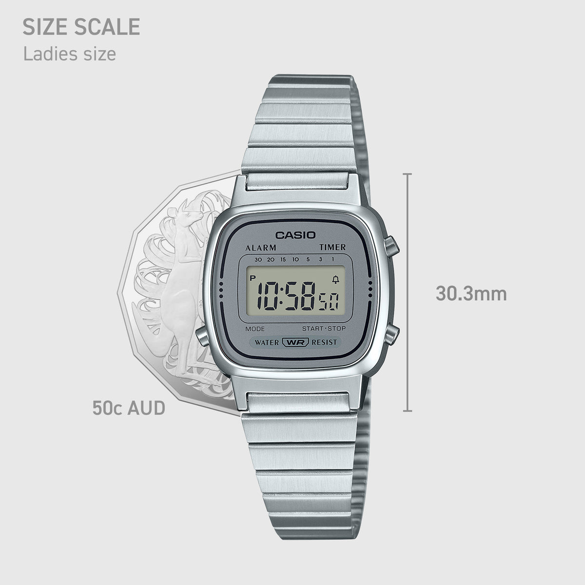 CASIO VINTAGE-LA670WA-7D-Watches-CASIO Australia