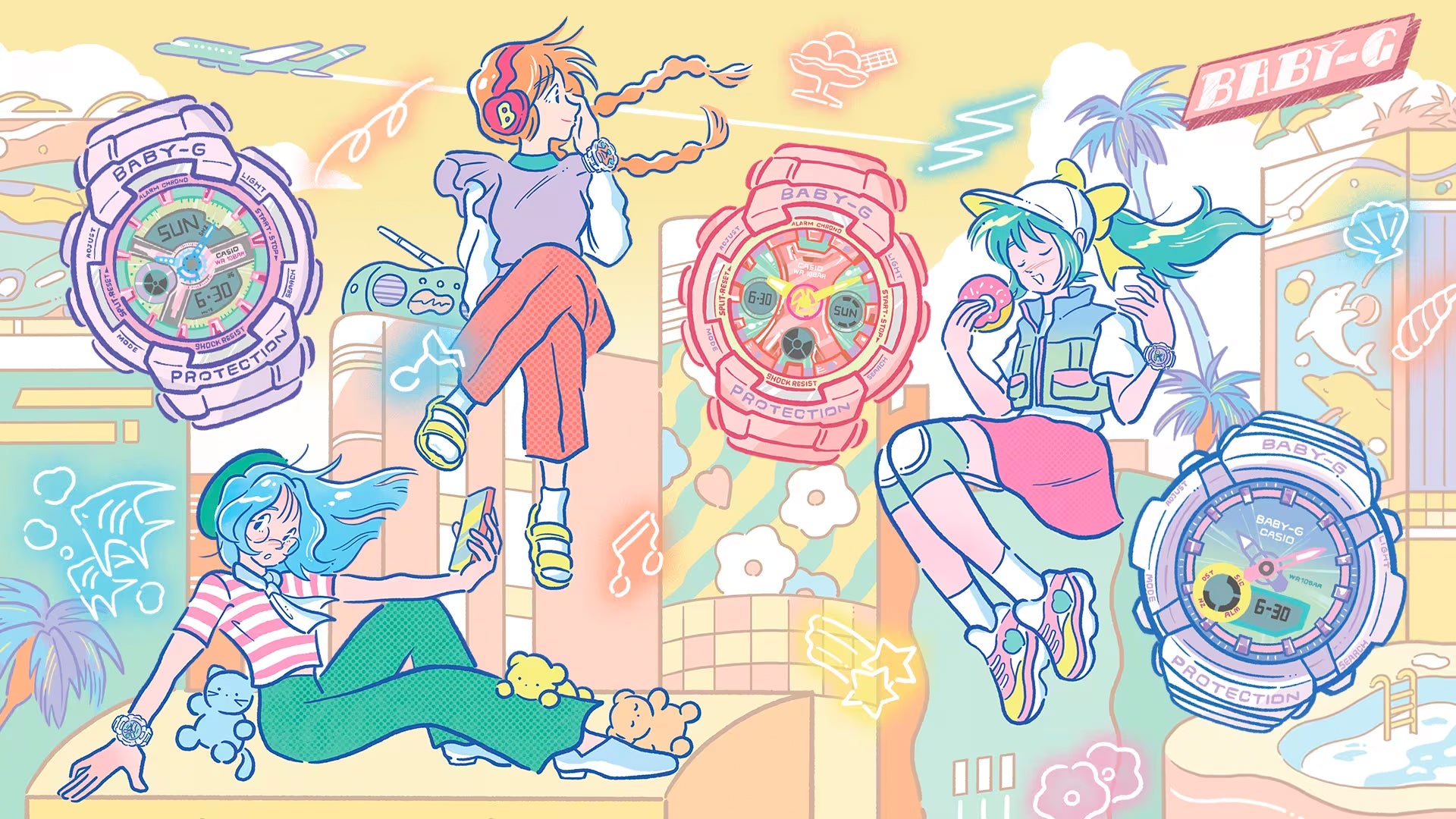 BABY-G Watch Technology