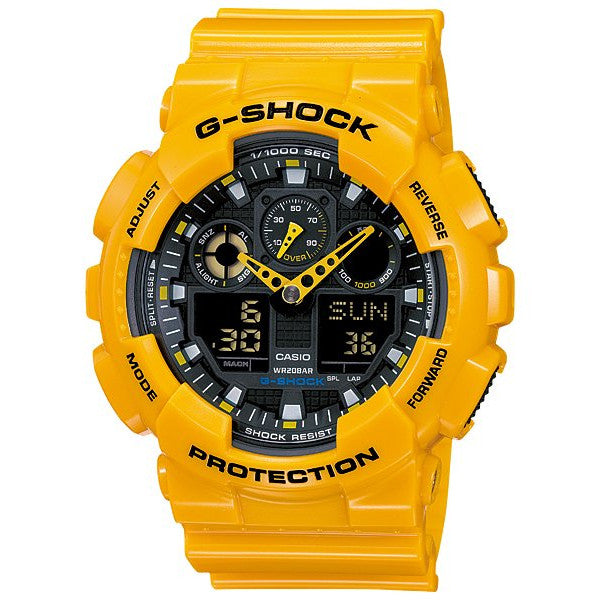 G-SHOCK-GA100A-9A-CASIO Australia