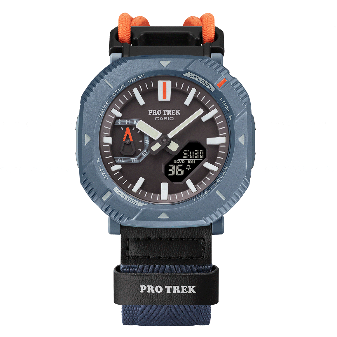 CASIO PROTREK PRJB001B-2D Blue Bio-Based Resin Digital Watch