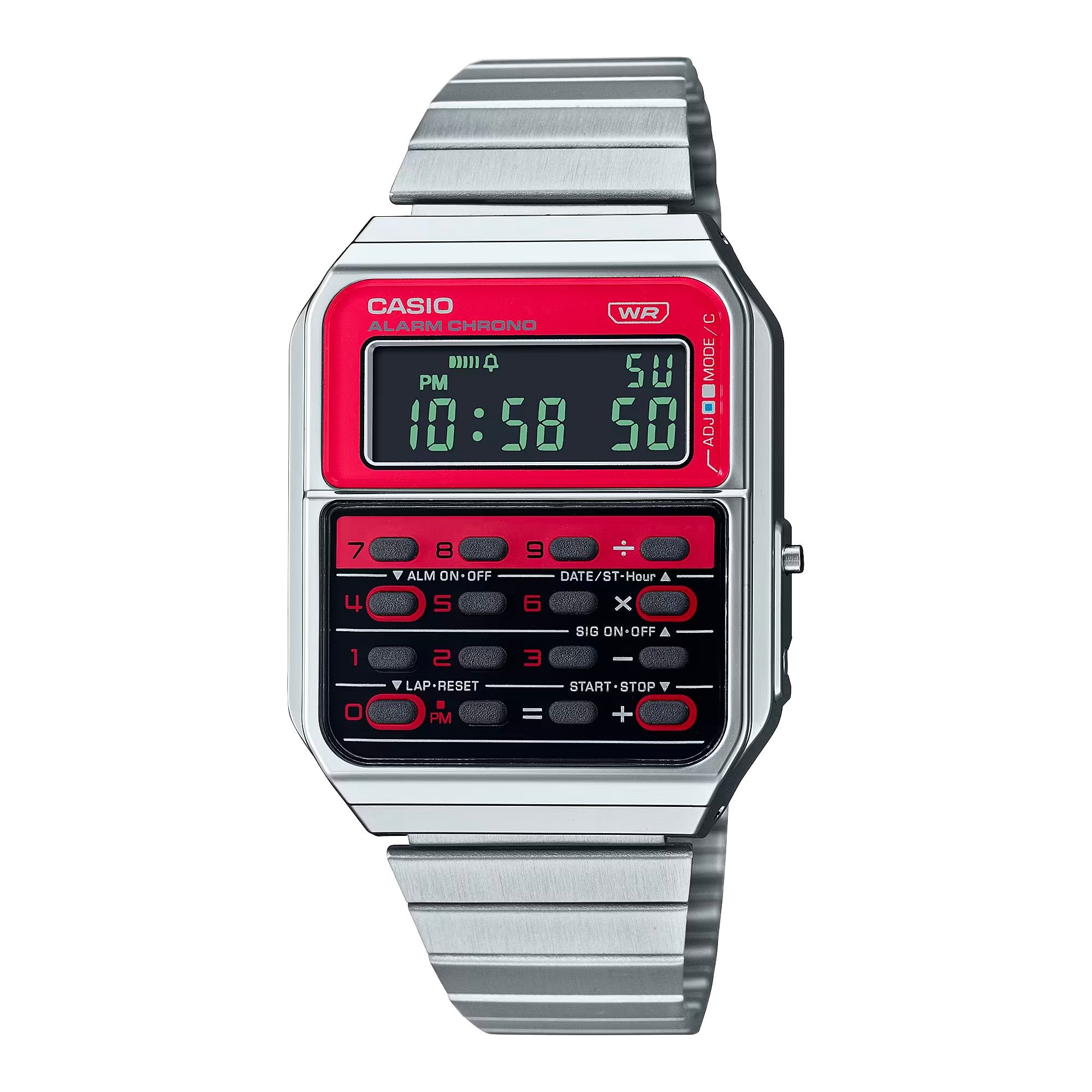 CASIO CA500WE-4B Digital Calculator Watch - Main Image