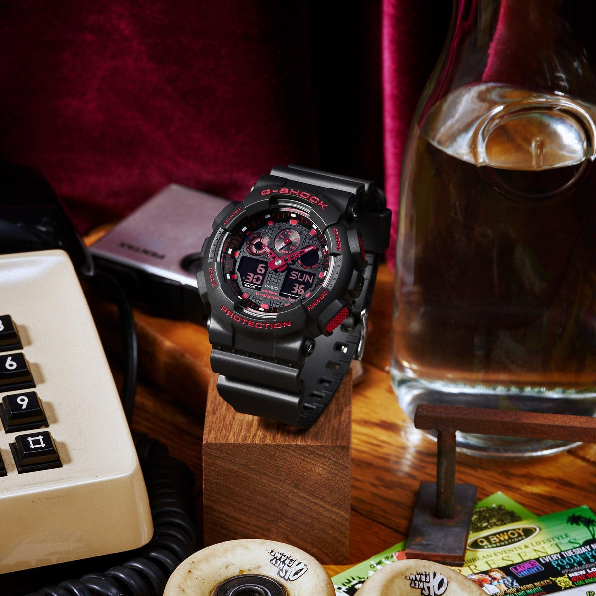 G-SHOCK-GA100BNR-1A-CASIO Australia