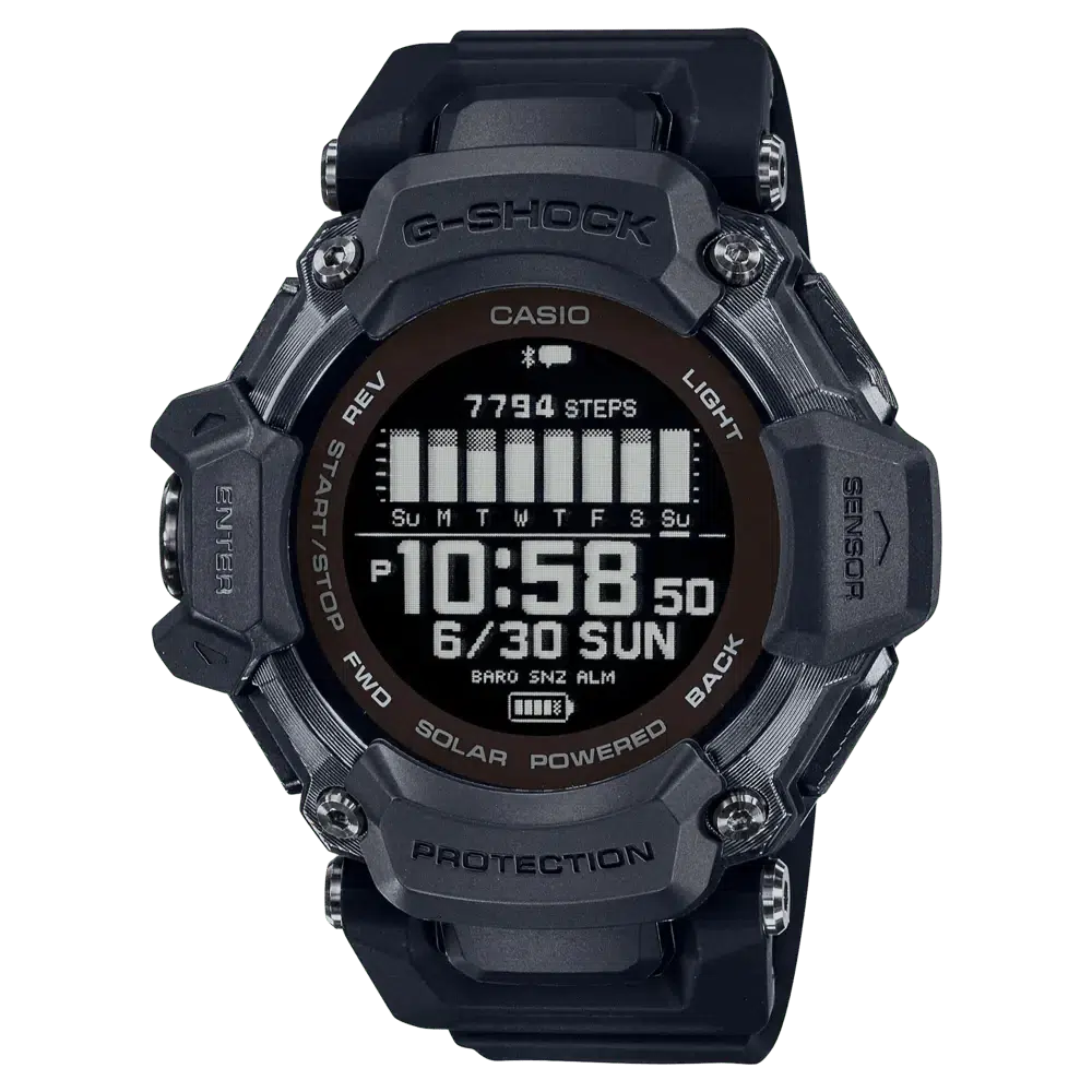 G-SHOCK GBDH2000-1B Black Heart Rate Fitness Watch