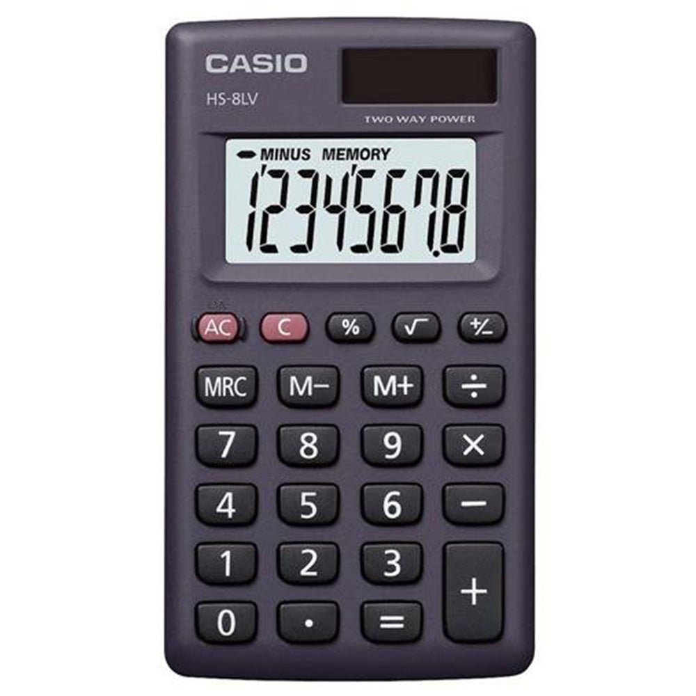 CASIO CALCULATORS-HS8LVBK-CASIO Australia