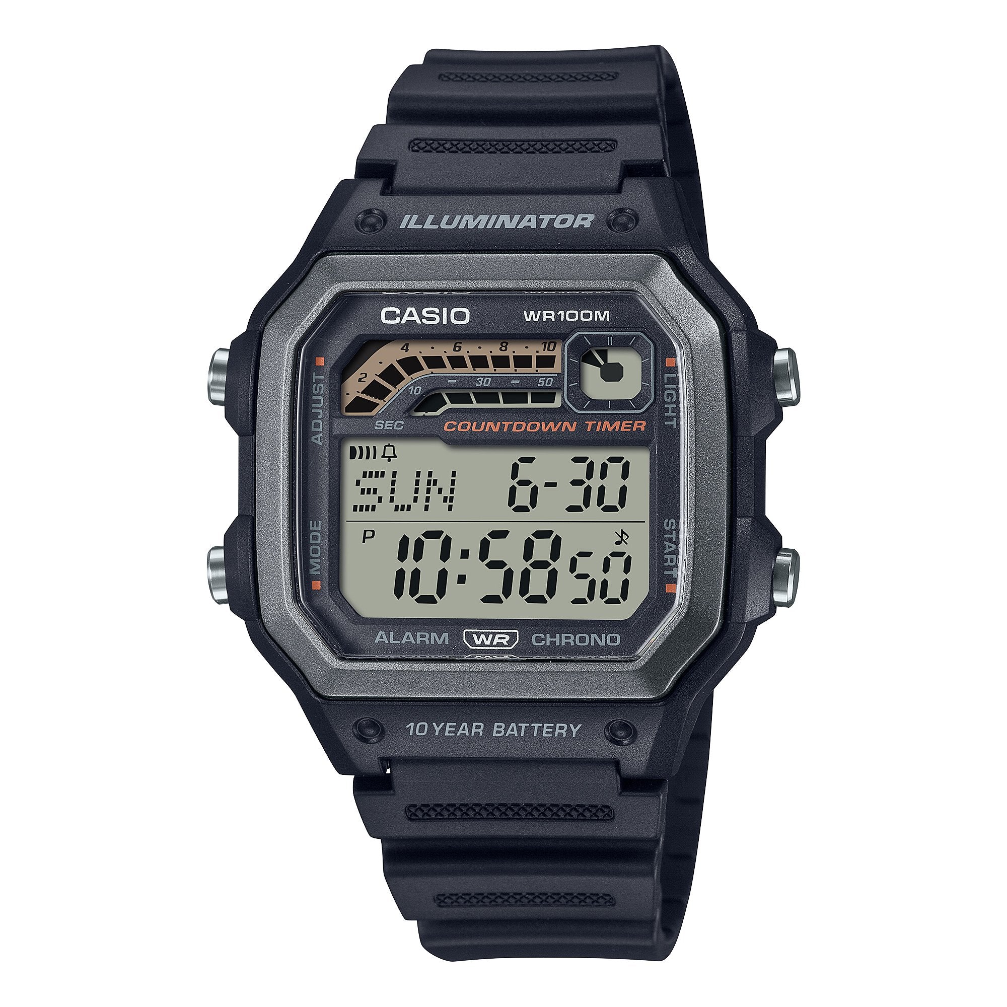 CASIO VINTAGE-WS1600H-1A-CASIO Australia