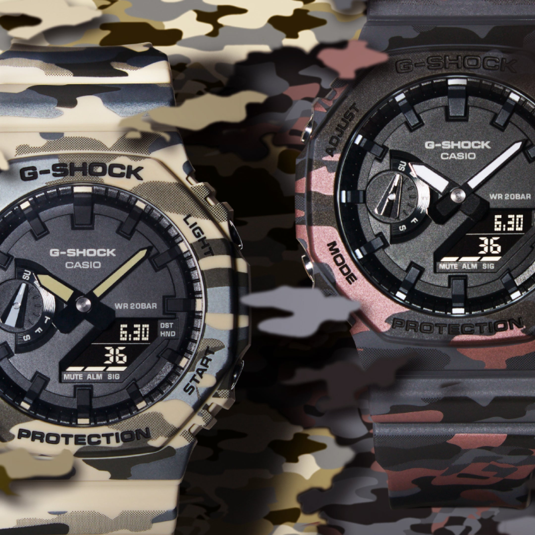 Camo, Done The G-SHOCK Way
