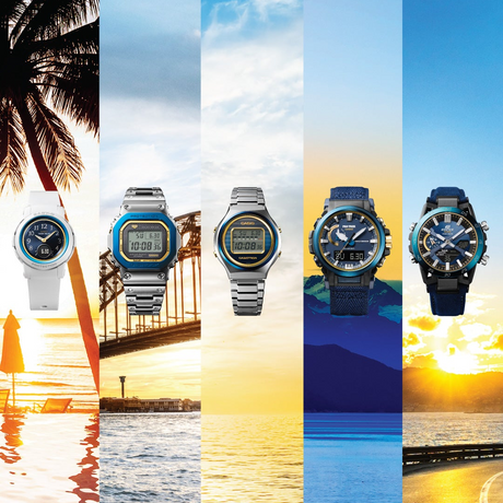Celebrating CASIO's Sky and Sea Collection