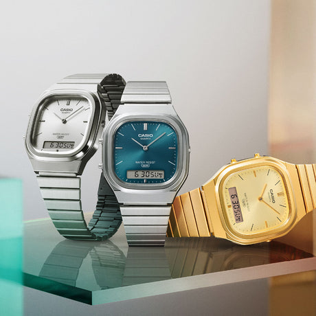 CASIO AQ240 Series: Retro Charm Meets Modern Refinement