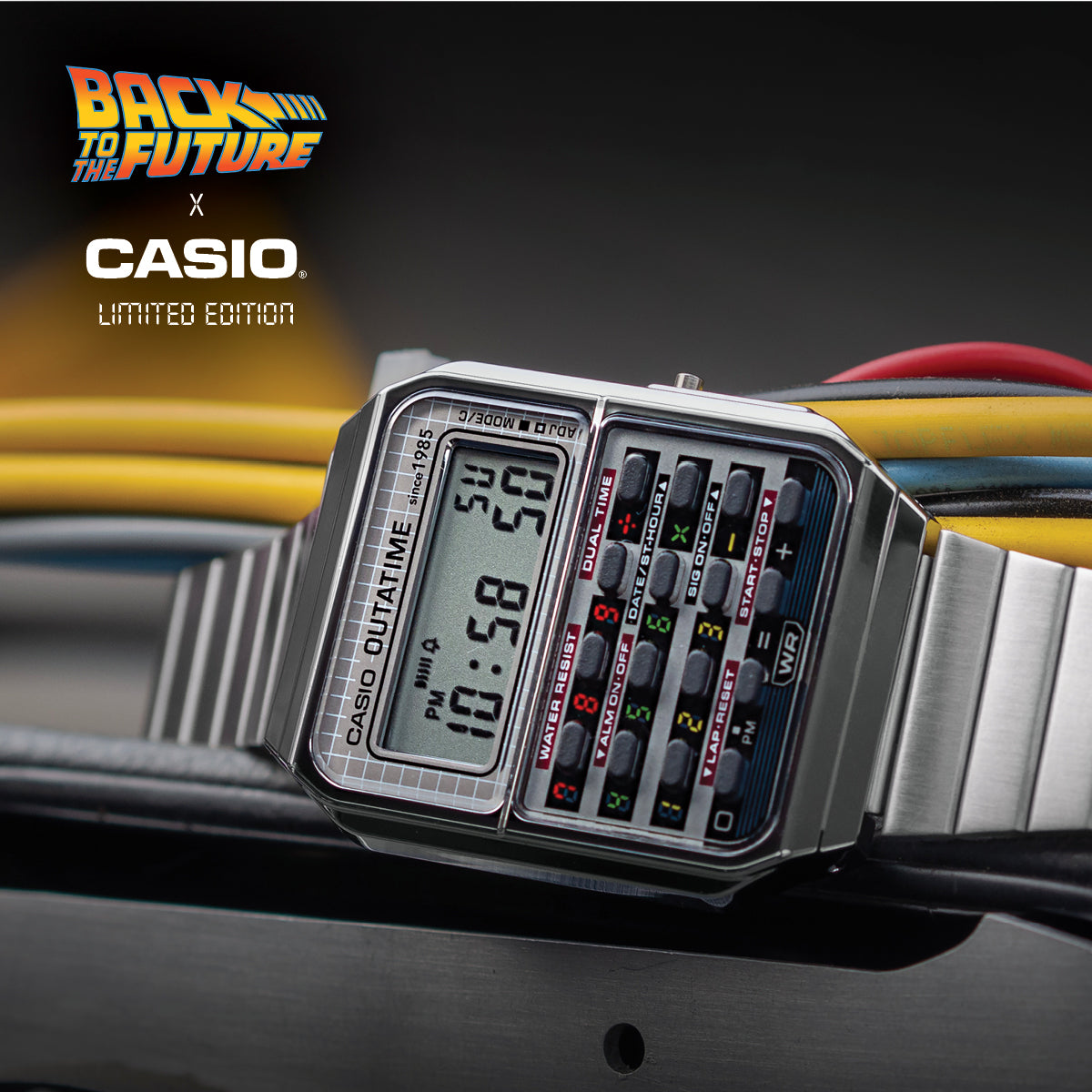 CASIO x Back to the Future Collaboration - CA500WEBF-1A