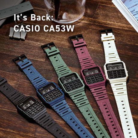 The CASIO CA53W: A Retro Icon That’s Still Calculating Cool