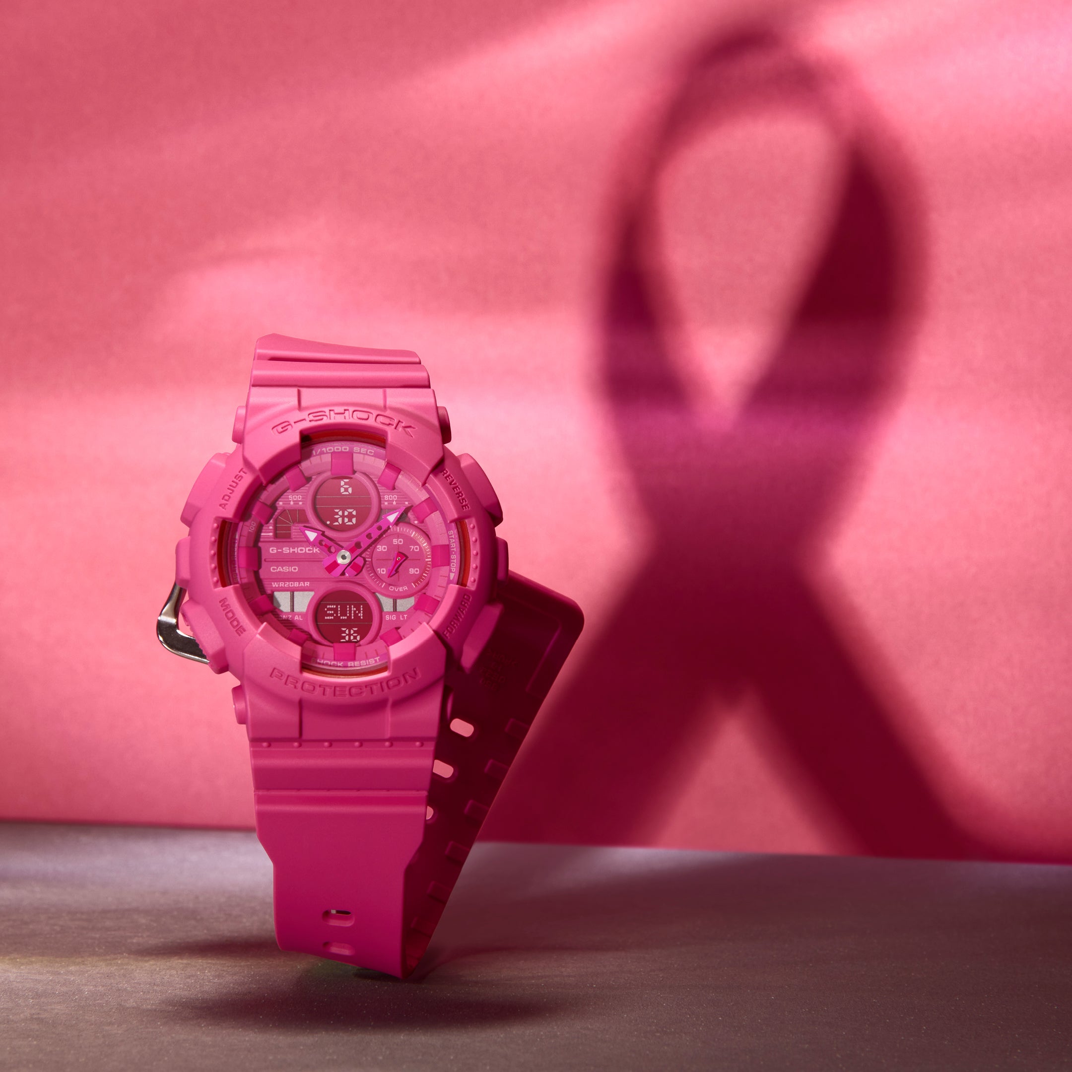The Pink Ribbon G-SHOCK Built for Strength