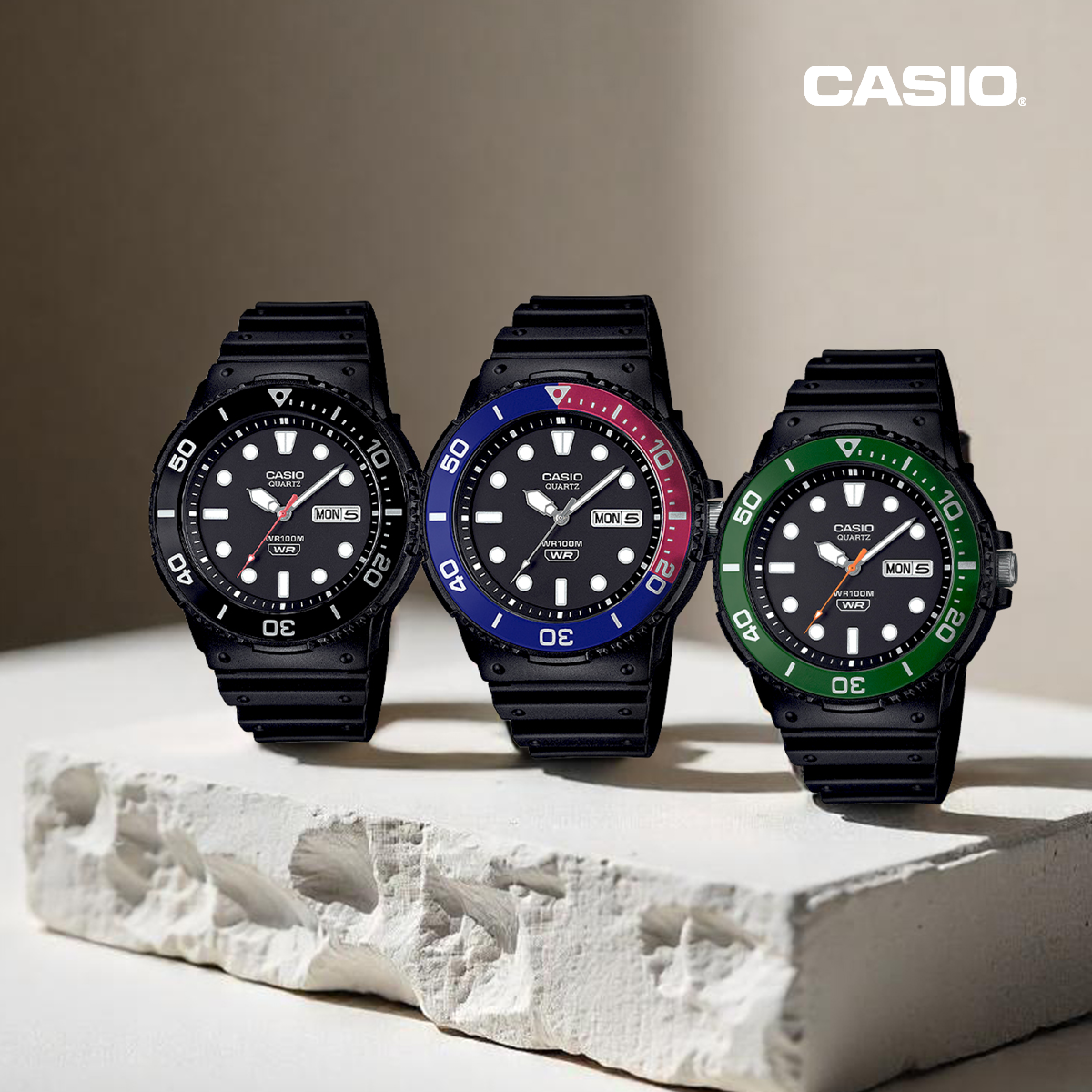 Casio Ring The CASIO CRW001-1 Ring Watch
