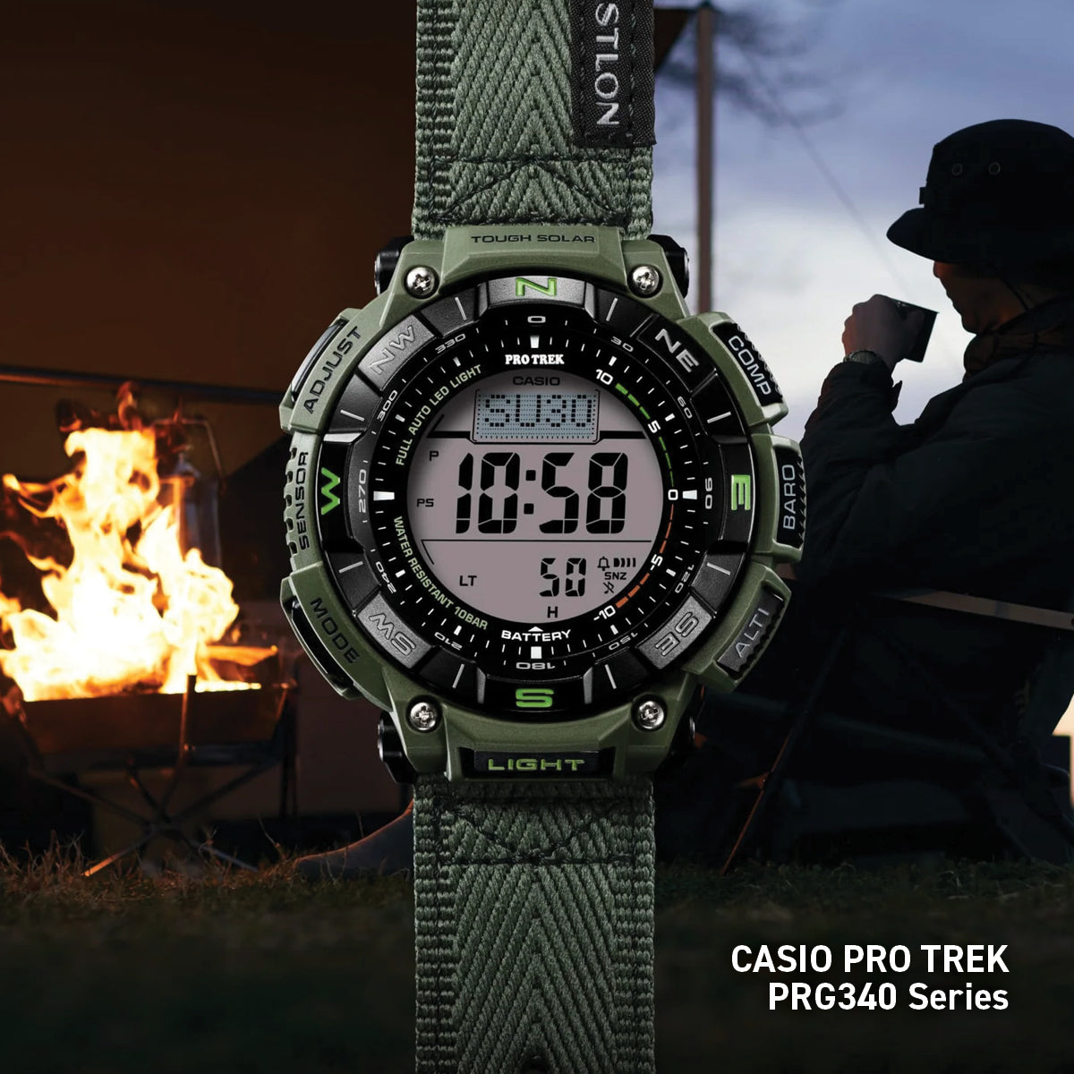 Built for the Wild: The CASIO PRO TREK PRG340 Series