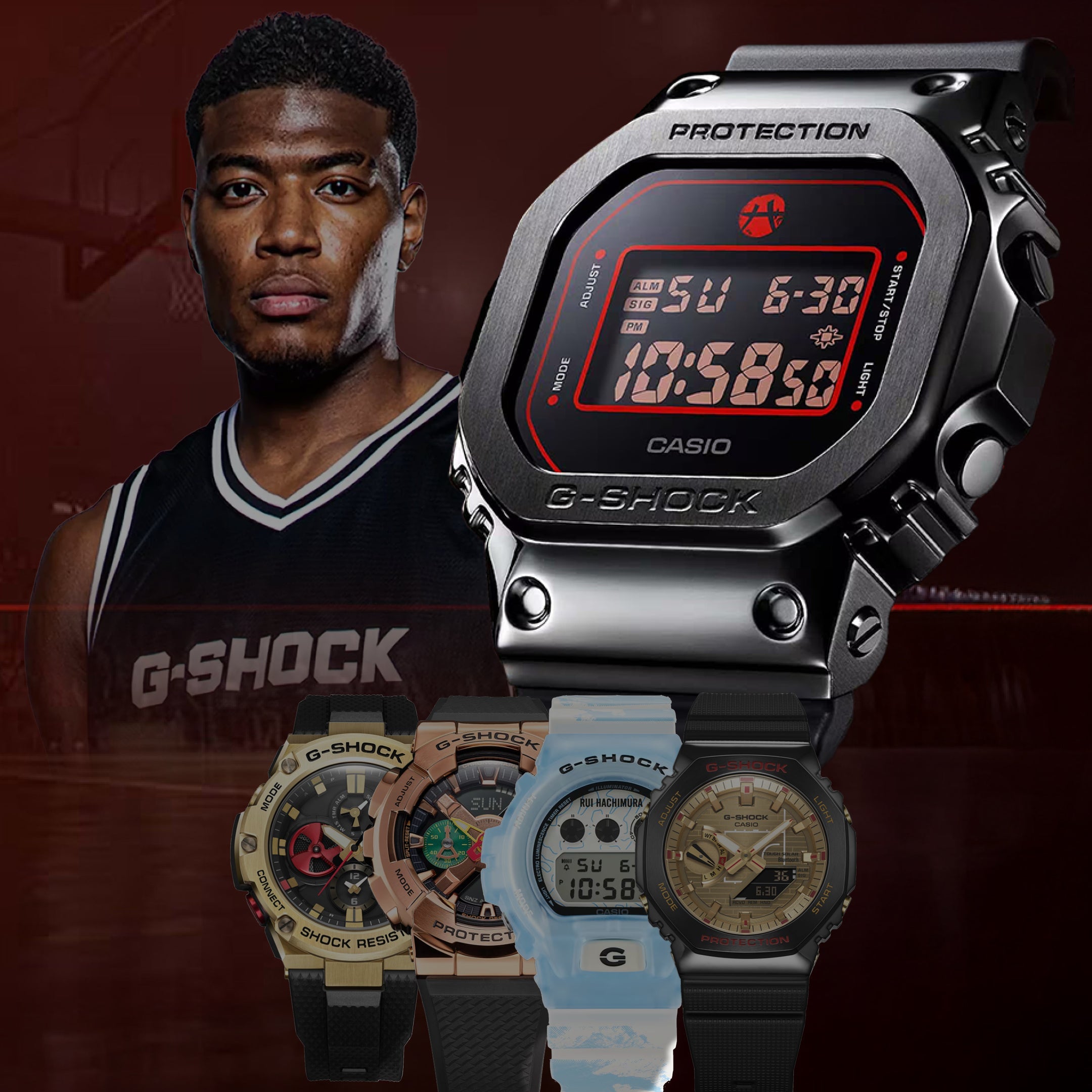 Rui Hachimura Returns: The 5th G-SHOCK Signature Model