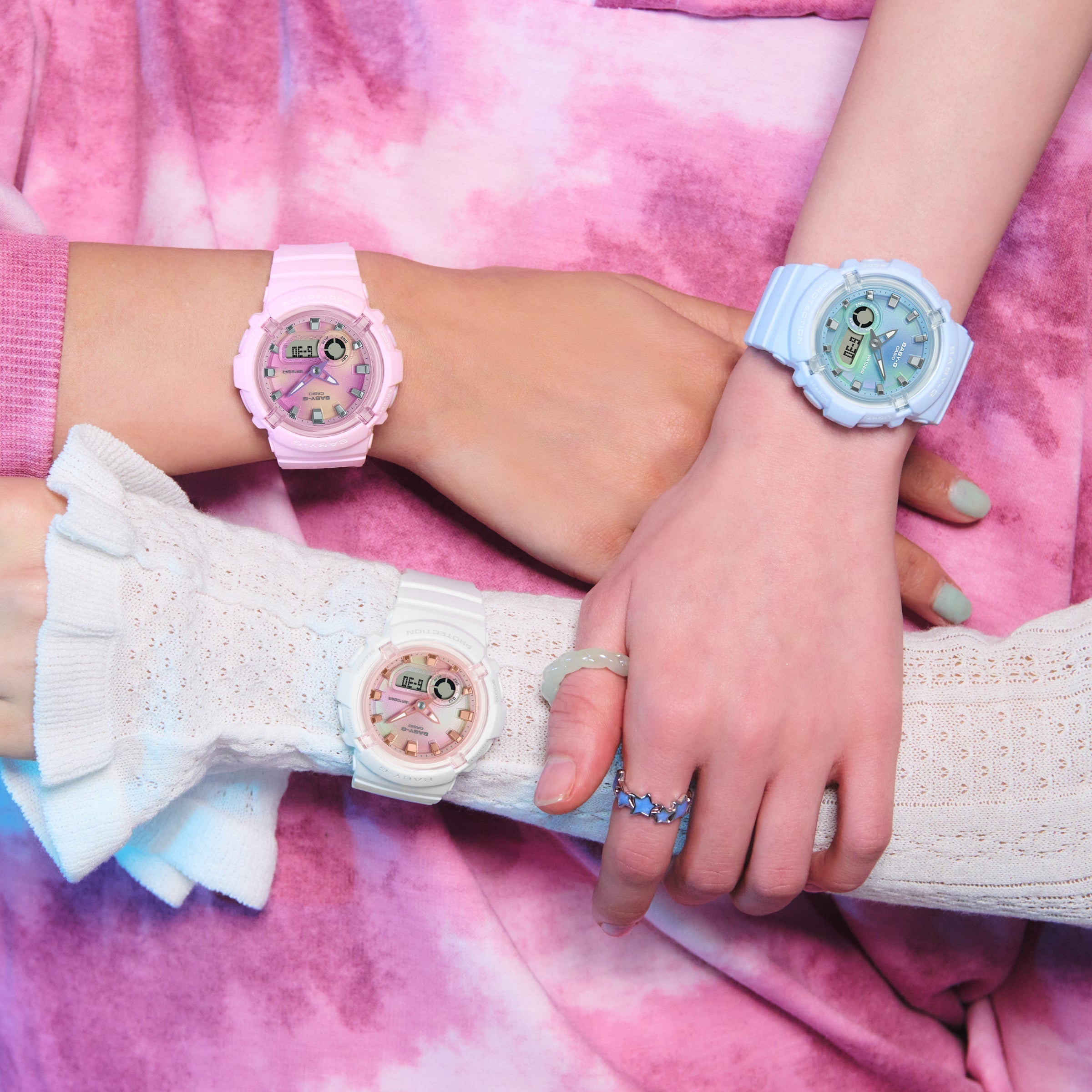 The BABY-G Tie-Dye Collection Is Made to Be Seen