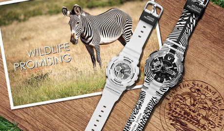 African Wildlife Preservation Organisation 'Wildlife Promising' meets G-SHOCK