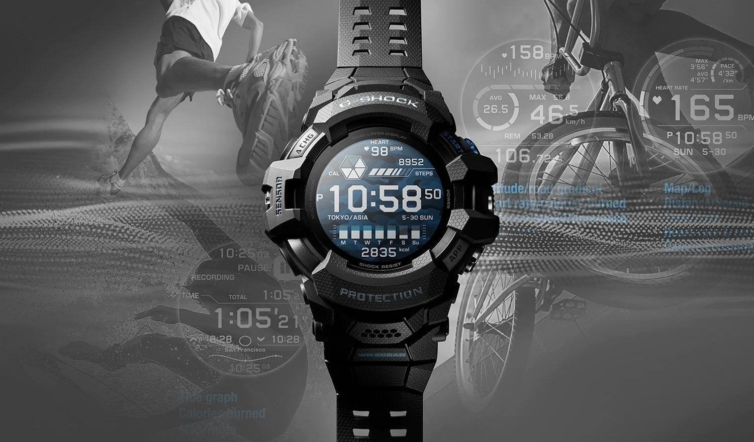 Built Tough, Built Smart - The G-Shock G-Squad Pro GSWH1000 Smartwatch!