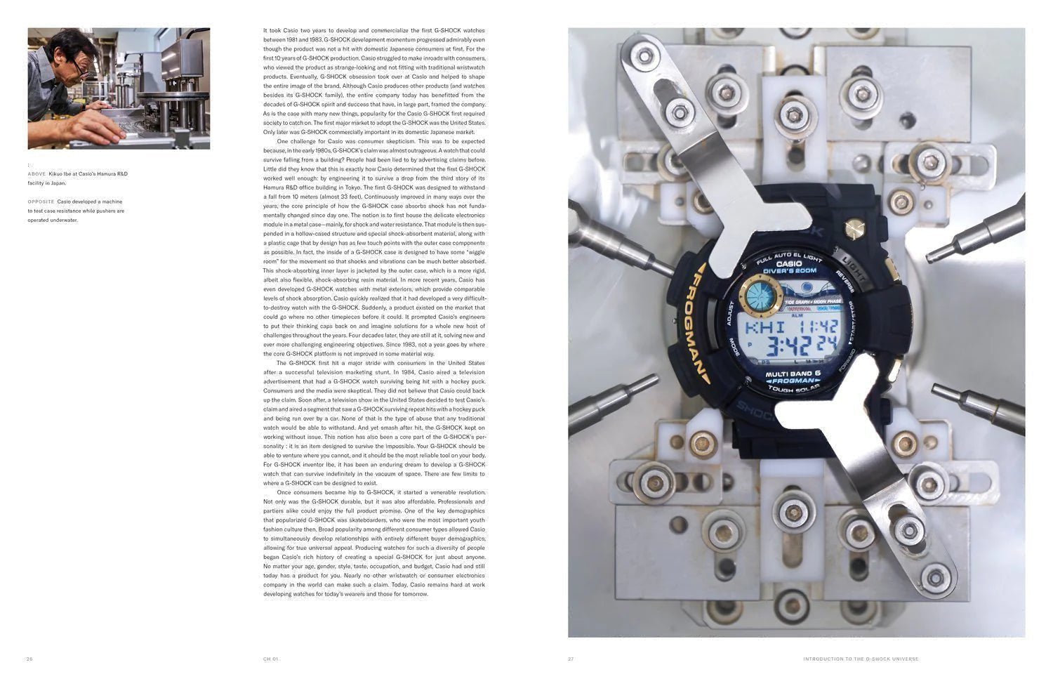 G-SHOCK 40th Anniversary Book by Rizzoli
