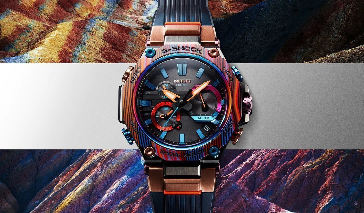 The colourful new MTGB2000XMG joins the ever-expanding G-Shock range.