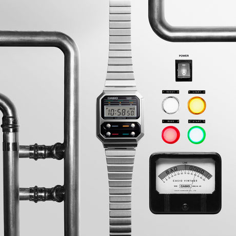 CASIO VINTAGE-A100WE-1A-Watches-CASIO Australia