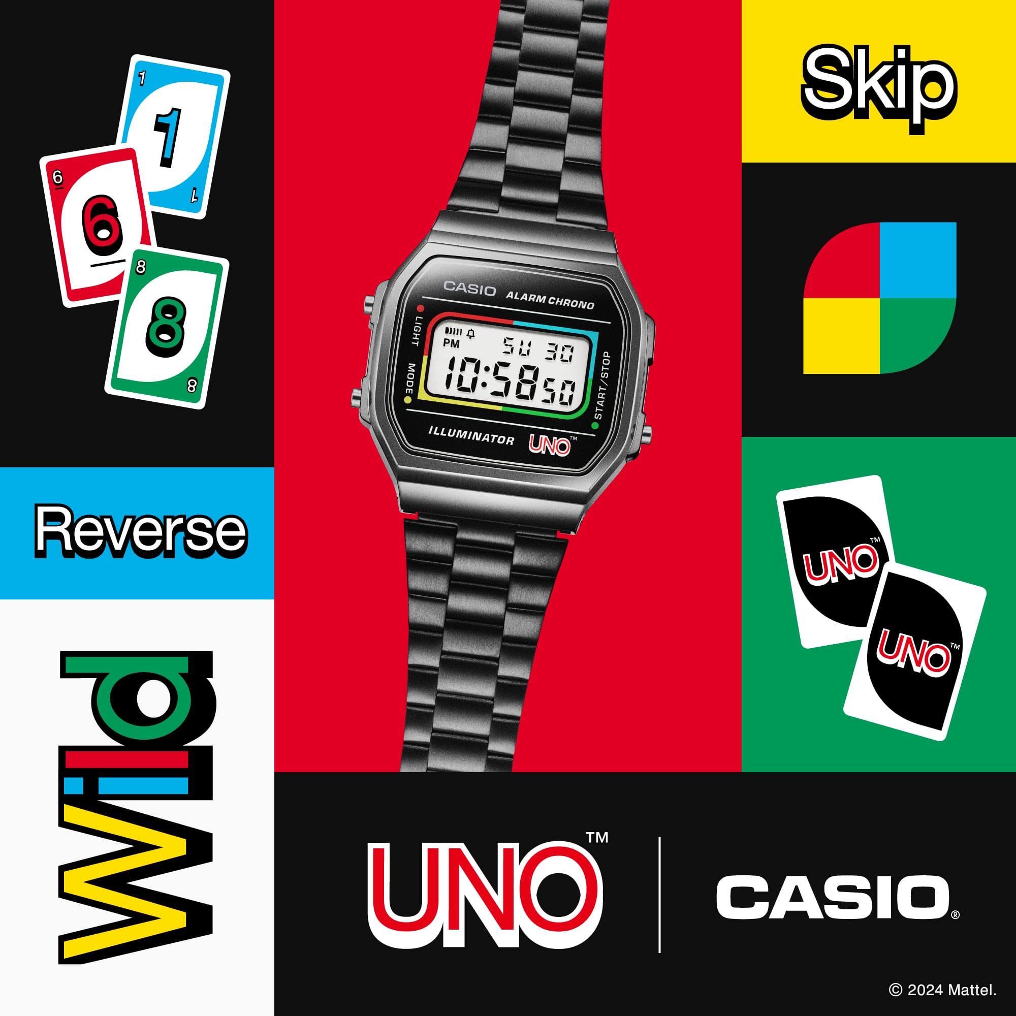 CASIO VINTAGE-A168WEUC-1A-Watches-CASIO Australia