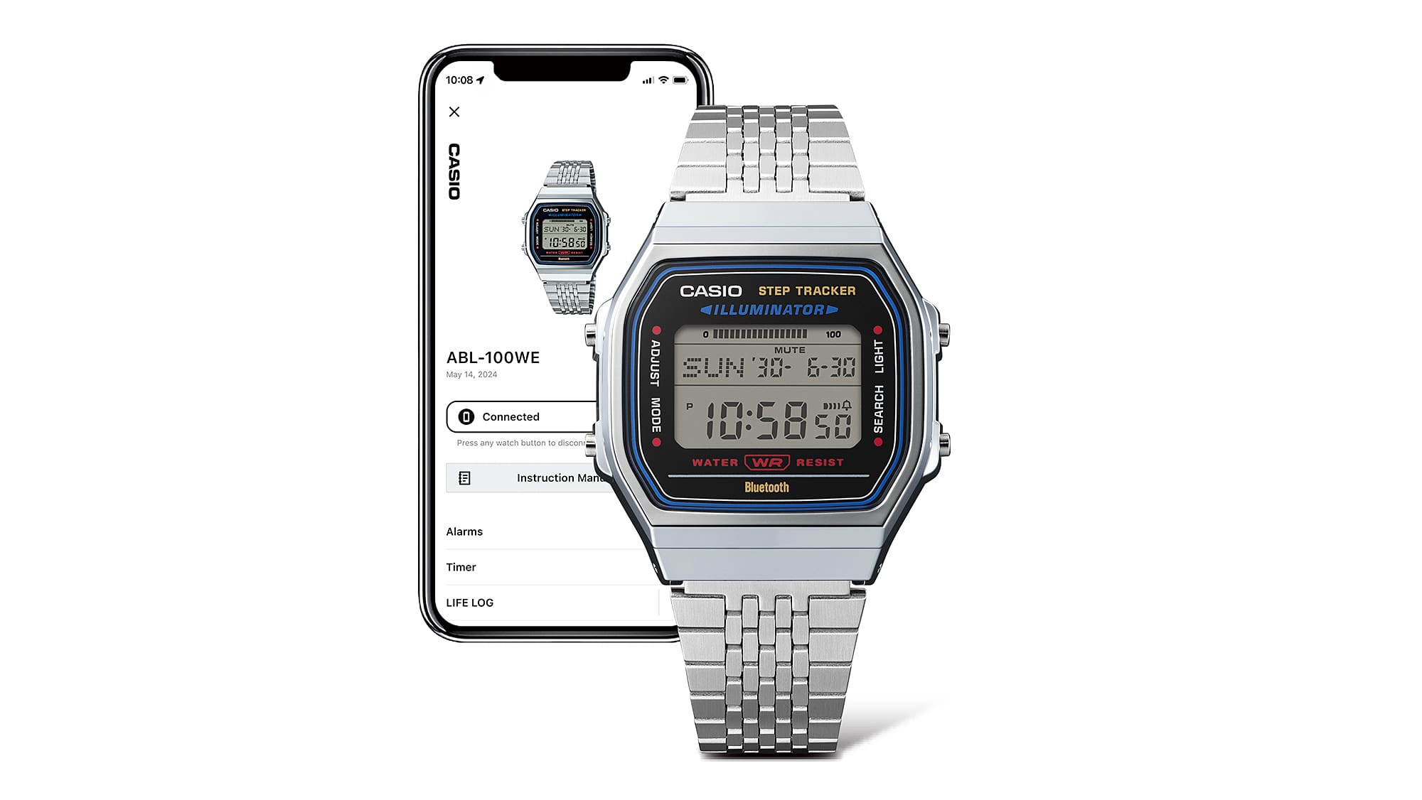 CASIO VINTAGE-ABL100WE-7A-Watches-CASIO Australia
