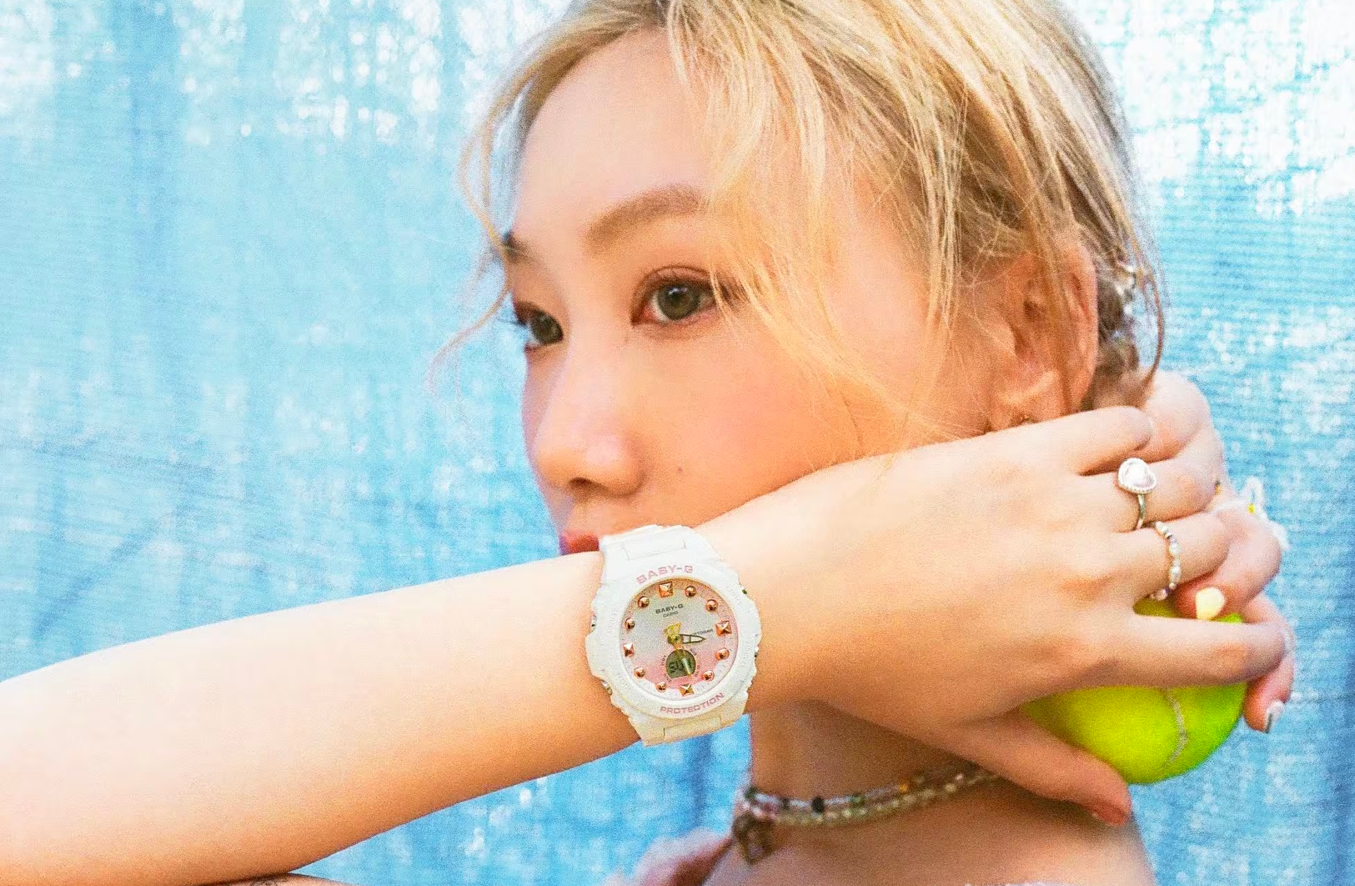Baby-G World Snap Anzi White Watch