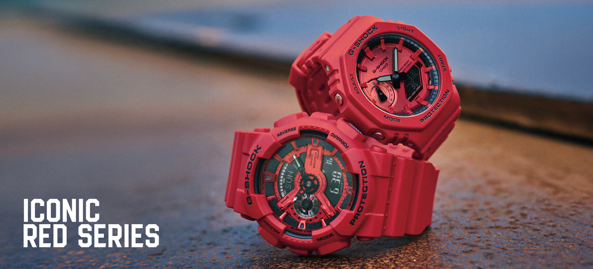 ICONIC RED: When G-SHOCK’s Most Powerful Colour Takes Over Its Greates