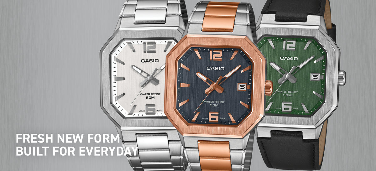 Casio Square CASIO Introduces a Bold New Square Silhouette