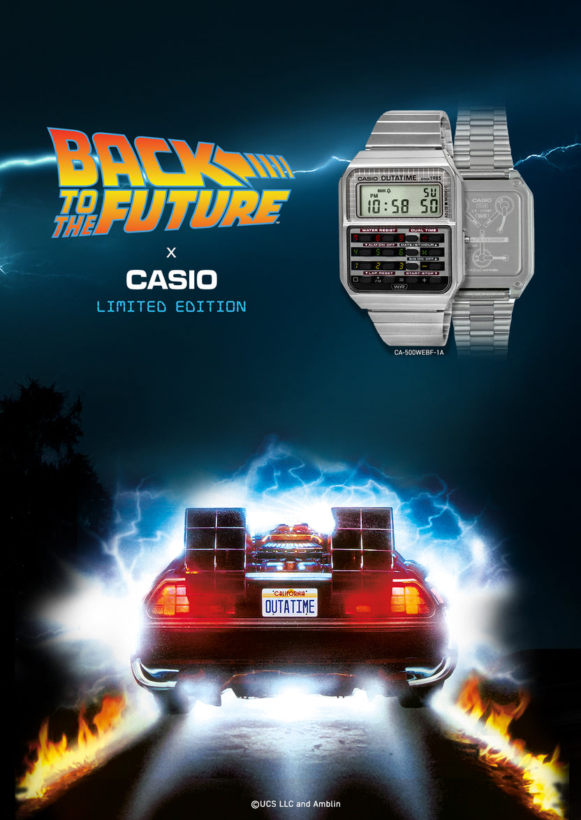 Casio X BACK TO THE FUTURE CASIO VINTAGE A500WEBF-1A