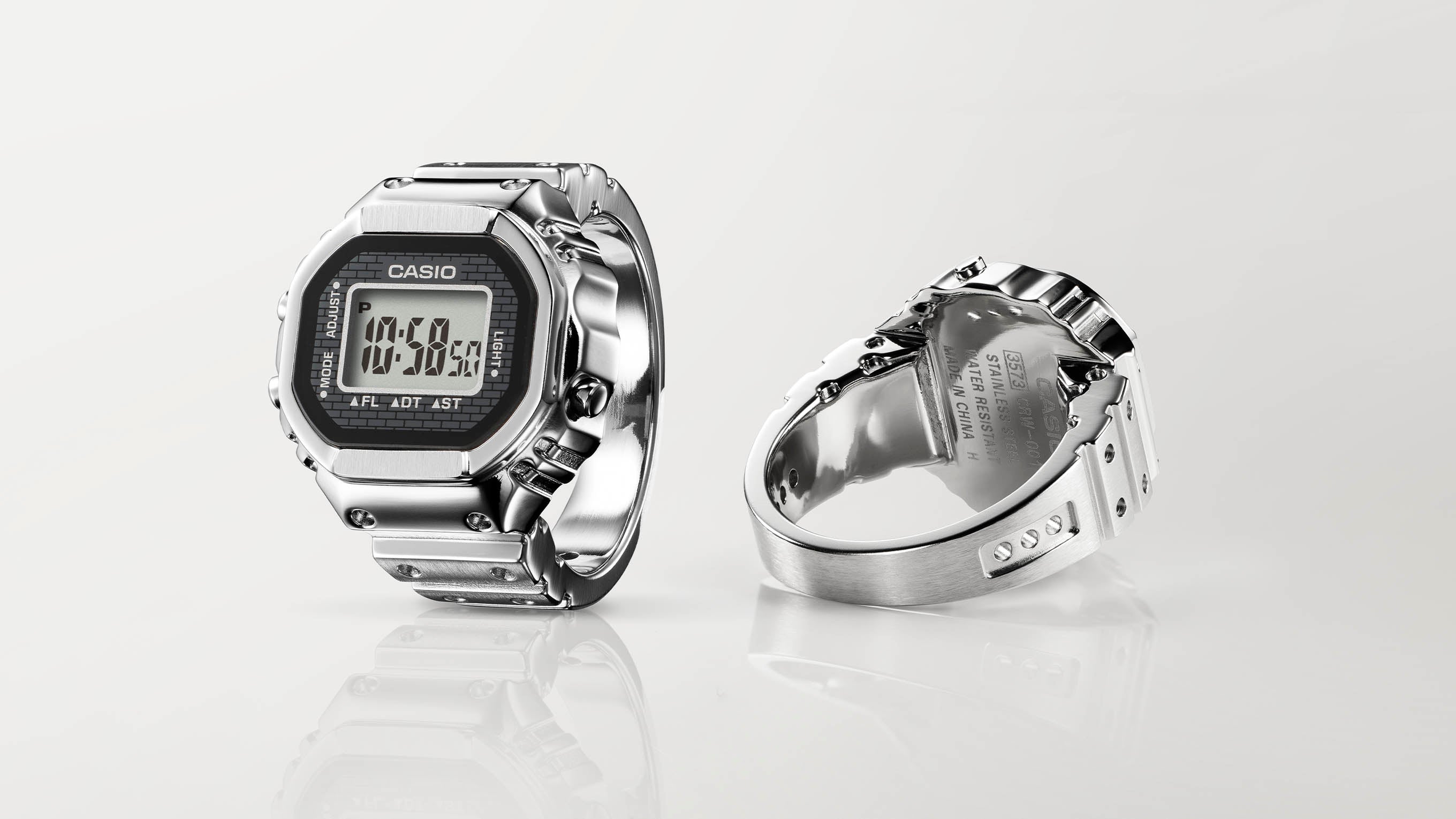 時計 casio ring watch The CASIO CRW001-1 Ring Watch