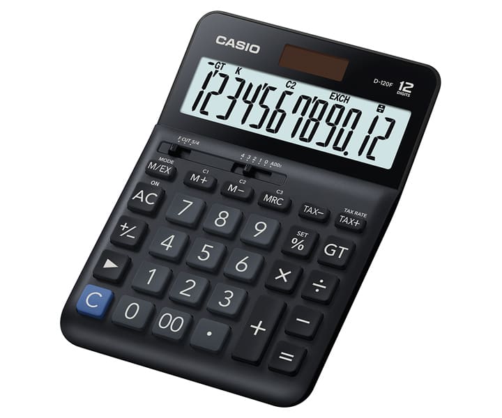 CASIO CALCULATORS-D-120F-Calculators-CASIO Australia