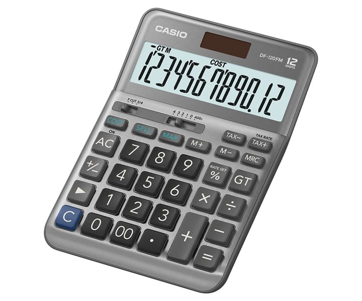 CASIO CALCULATORS-DF-120FM-Calculators-CASIO Australia
