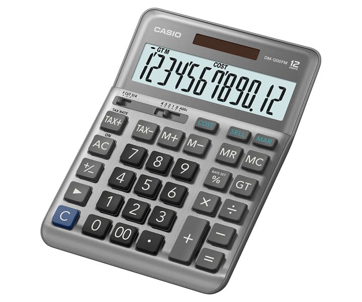CASIO CALCULATORS-DM-1200FM-Calculators-CASIO Australia
