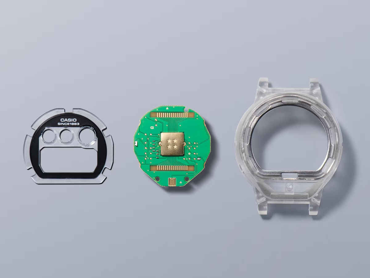 See-Through Glass Resin Case