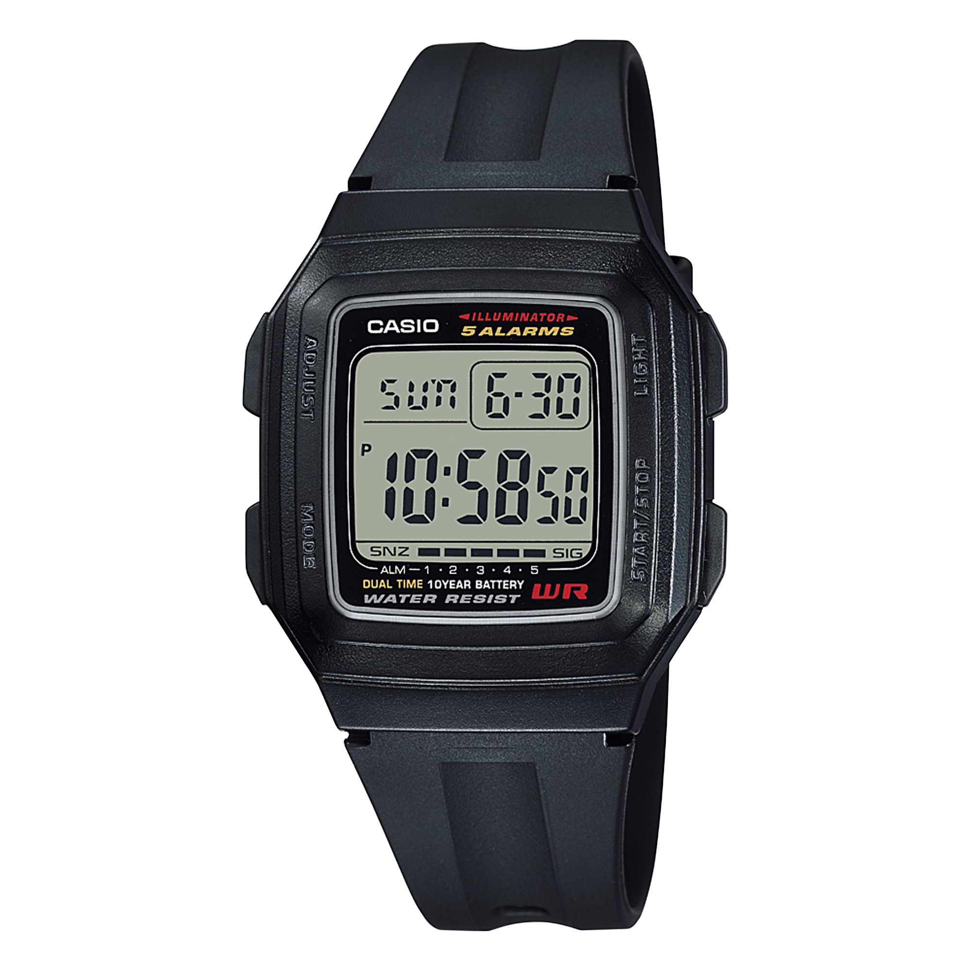 CASIO VINTAGE-F201WA-1A-Watches-CASIO Australia