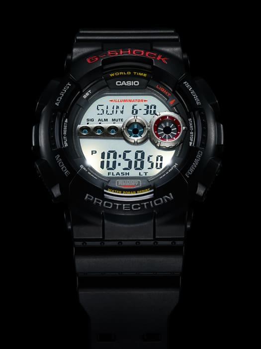 G-SHOCK GD100-1A Digital Black Tough Watch