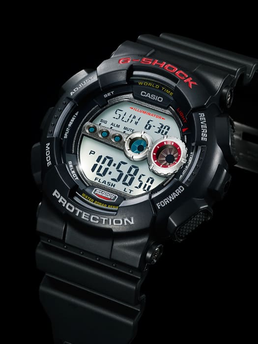 G-SHOCK GD100-1A Digital Black Tough Watch - Main Image