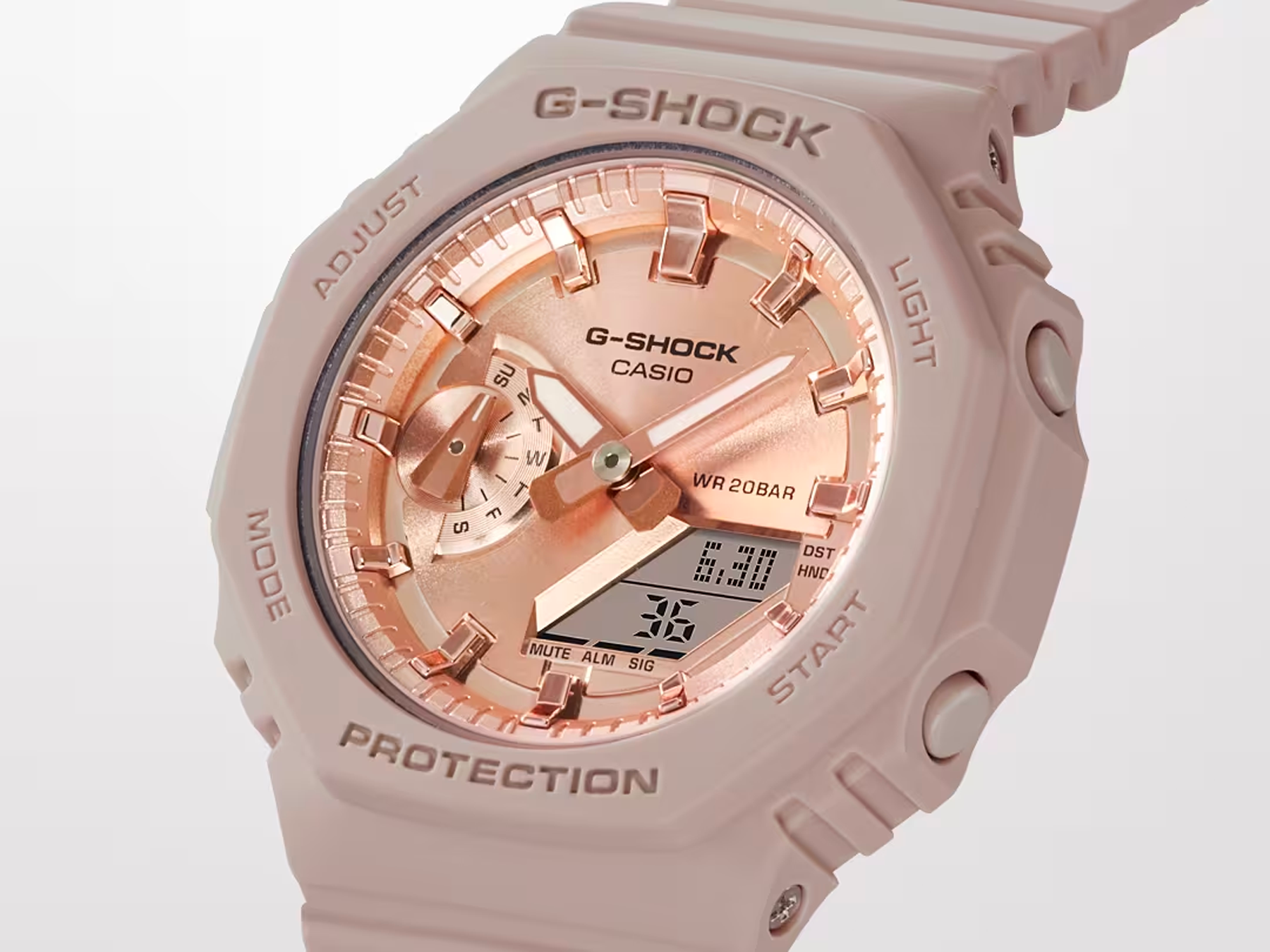 Rose Gold Casio G Shock Gma S2100 Casio G-Shock GMA-S2100-1ADR