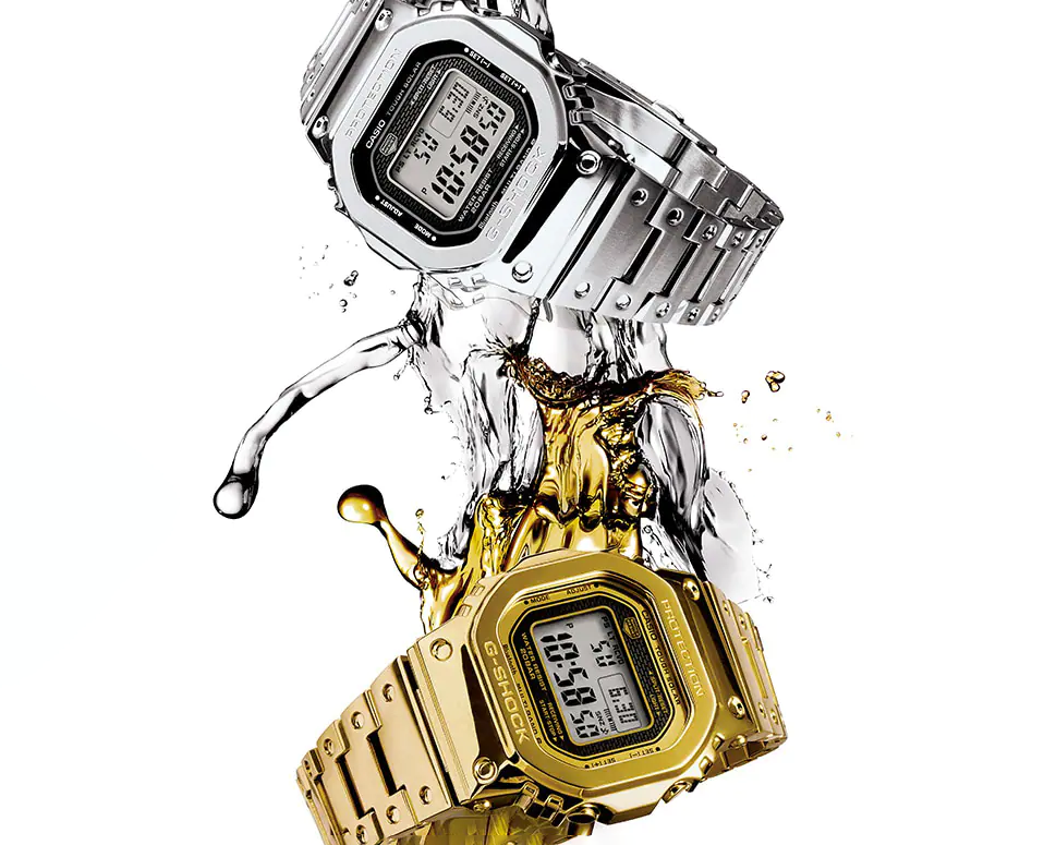G-SHOCK GMWB5000GD-4D Full Metal Rose Gold Digital Watch