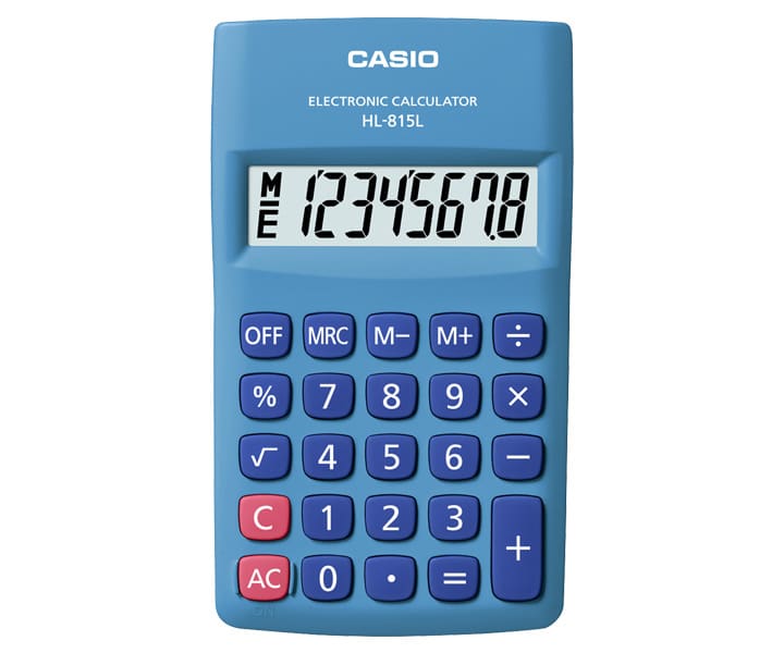 CASIO CALCULATORS-HL-815L-BU-Calculators-CASIO Australia