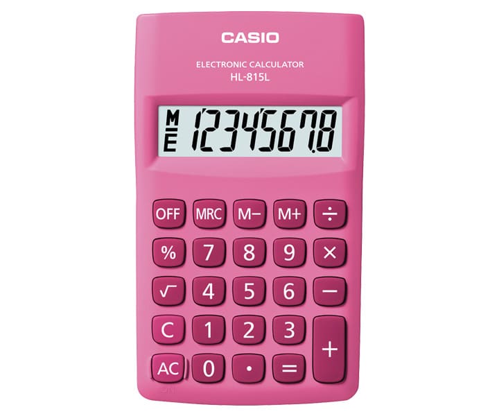 CASIO CALCULATORS-HL-815L-PK-Calculators-CASIO Australia