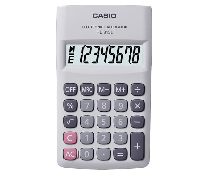 CASIO CALCULATORS-HL-815L-WE-Calculators-CASIO Australia