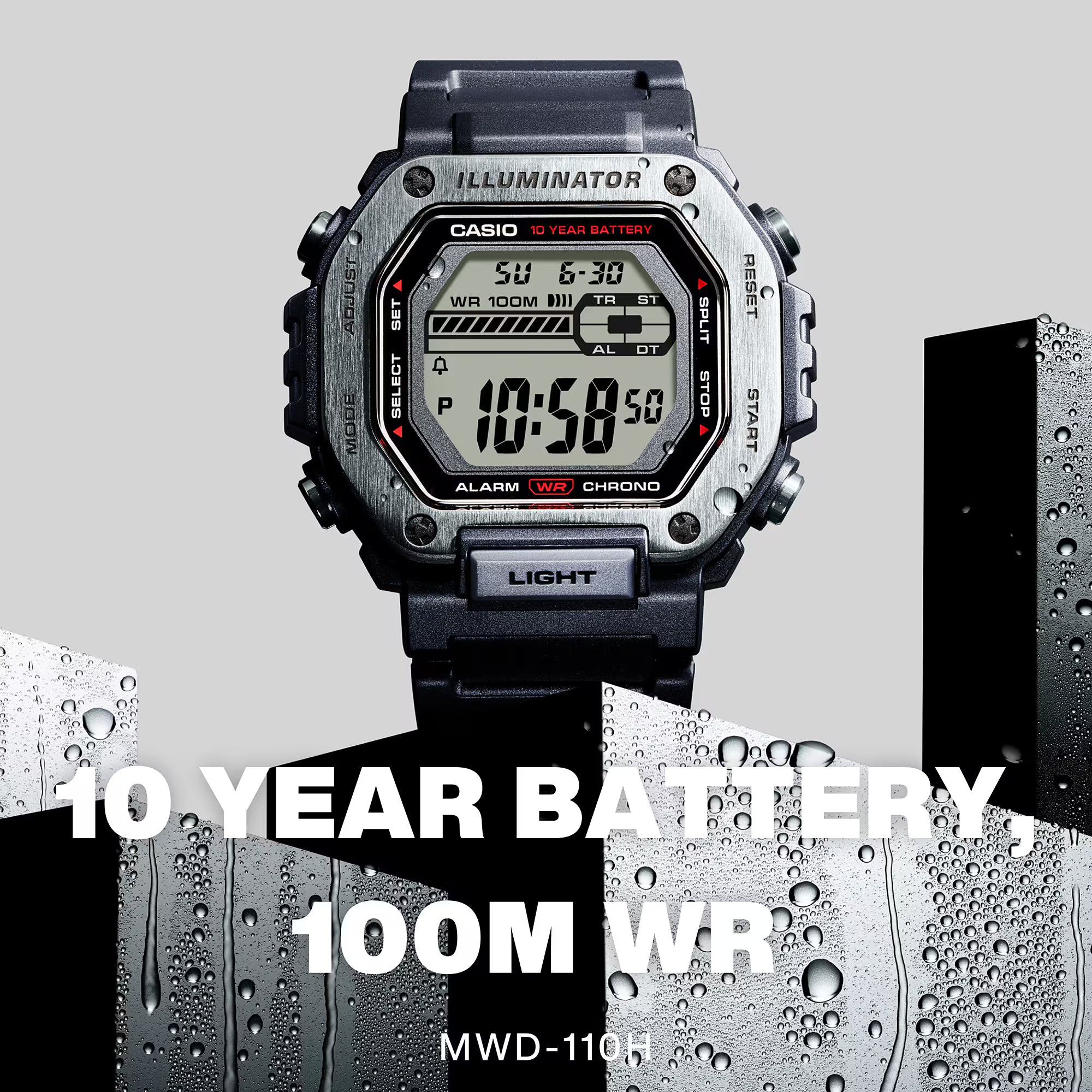CASIO VINTAGE-MWD110H-1A-CASIO Australia