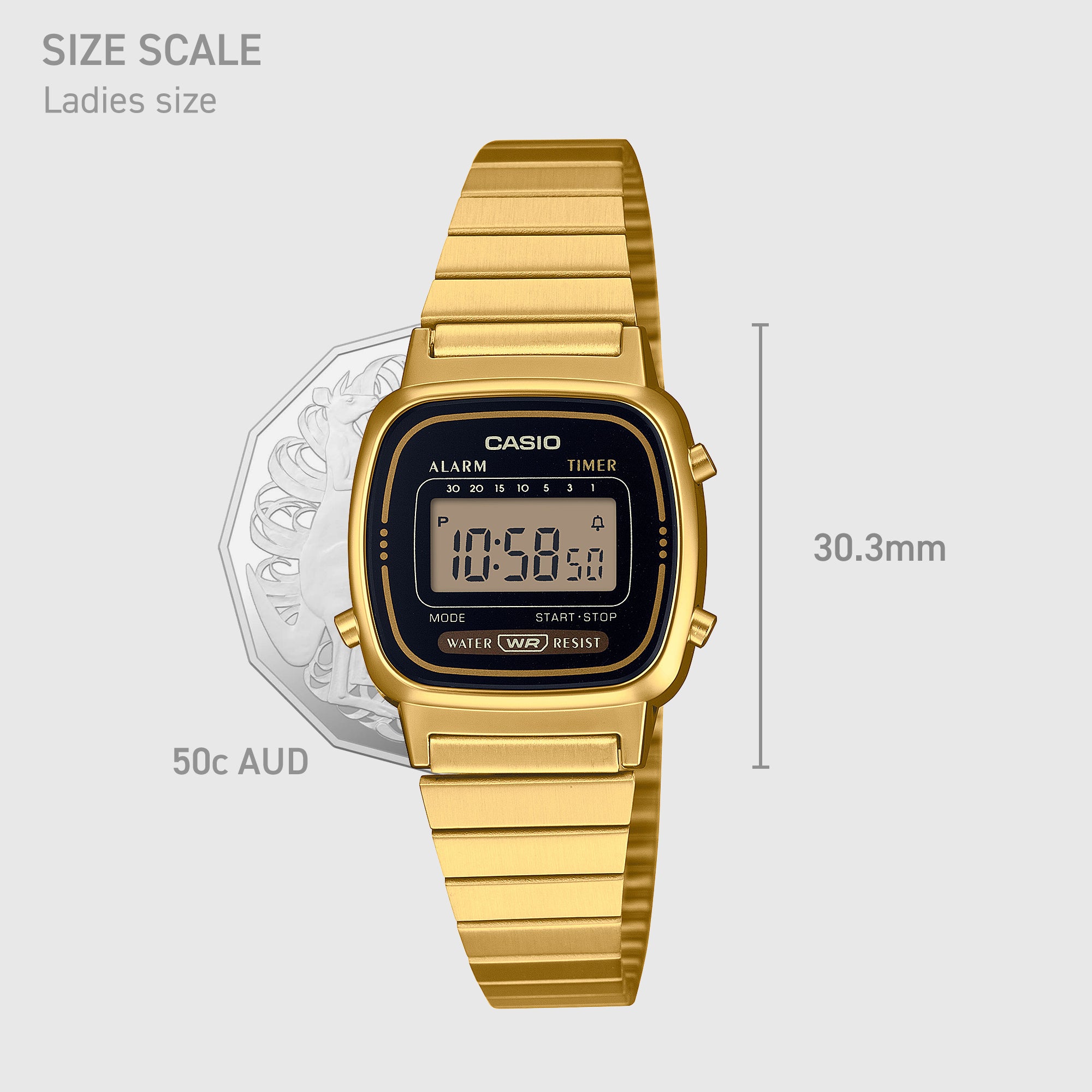 CASIO VINTAGE-LA670WGA-1UR-Watches-CASIO Australia