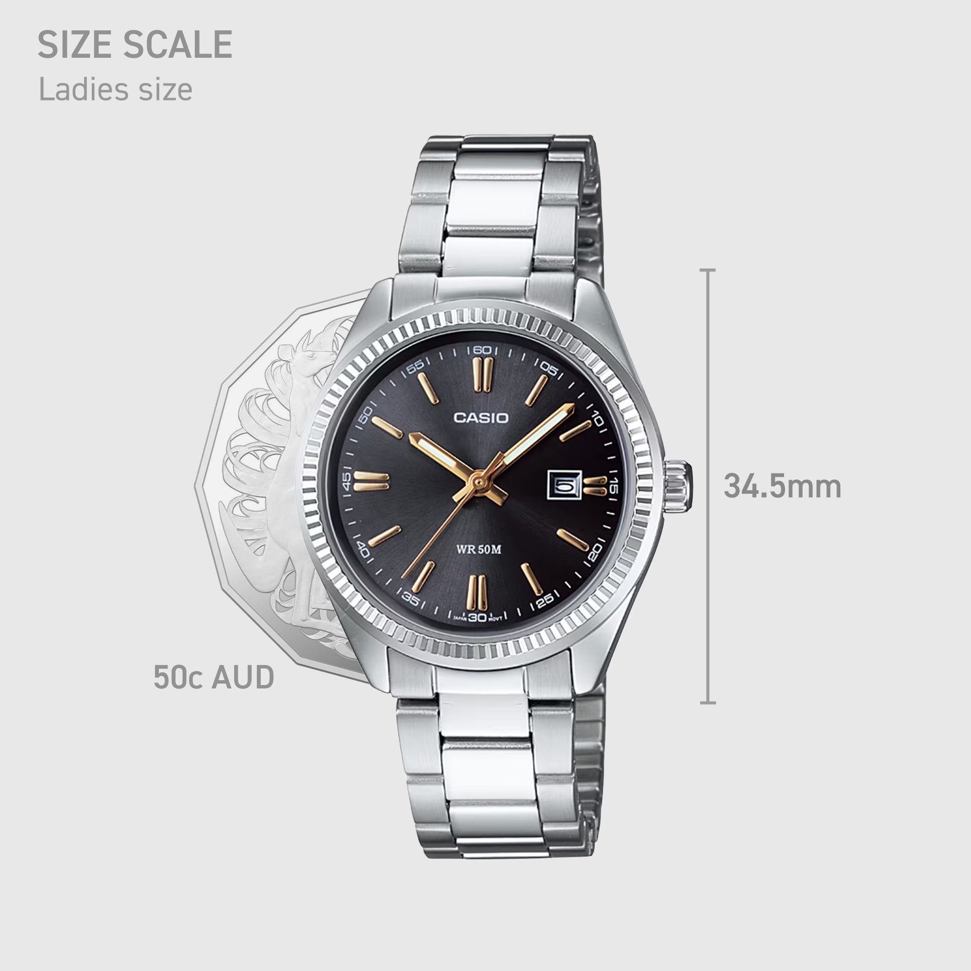 CASIO VINTAGE-LTP1302D-1A2-Watches-CASIO Australia