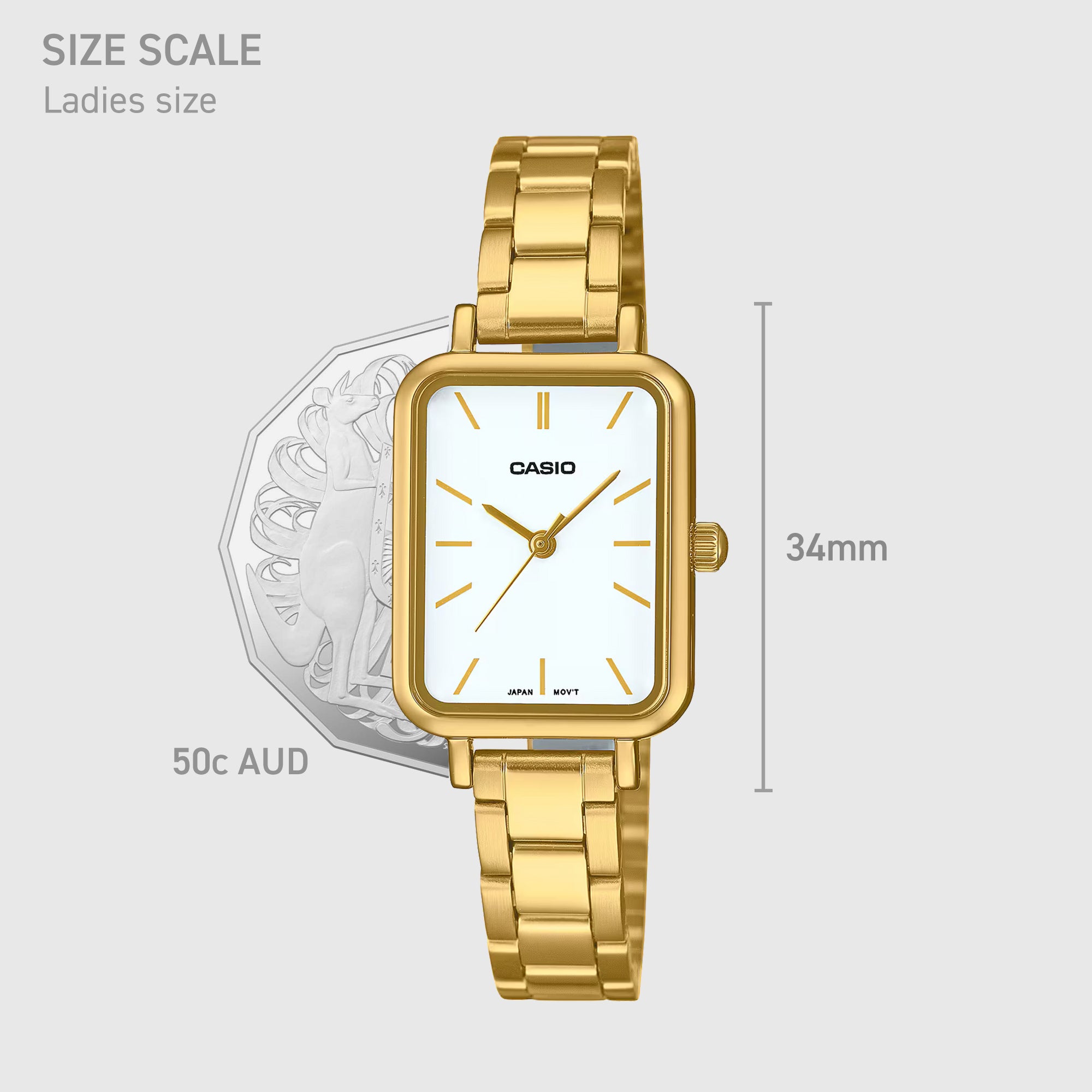 CASIO VINTAGE-LTPV009G-7E-Watches-CASIO Australia