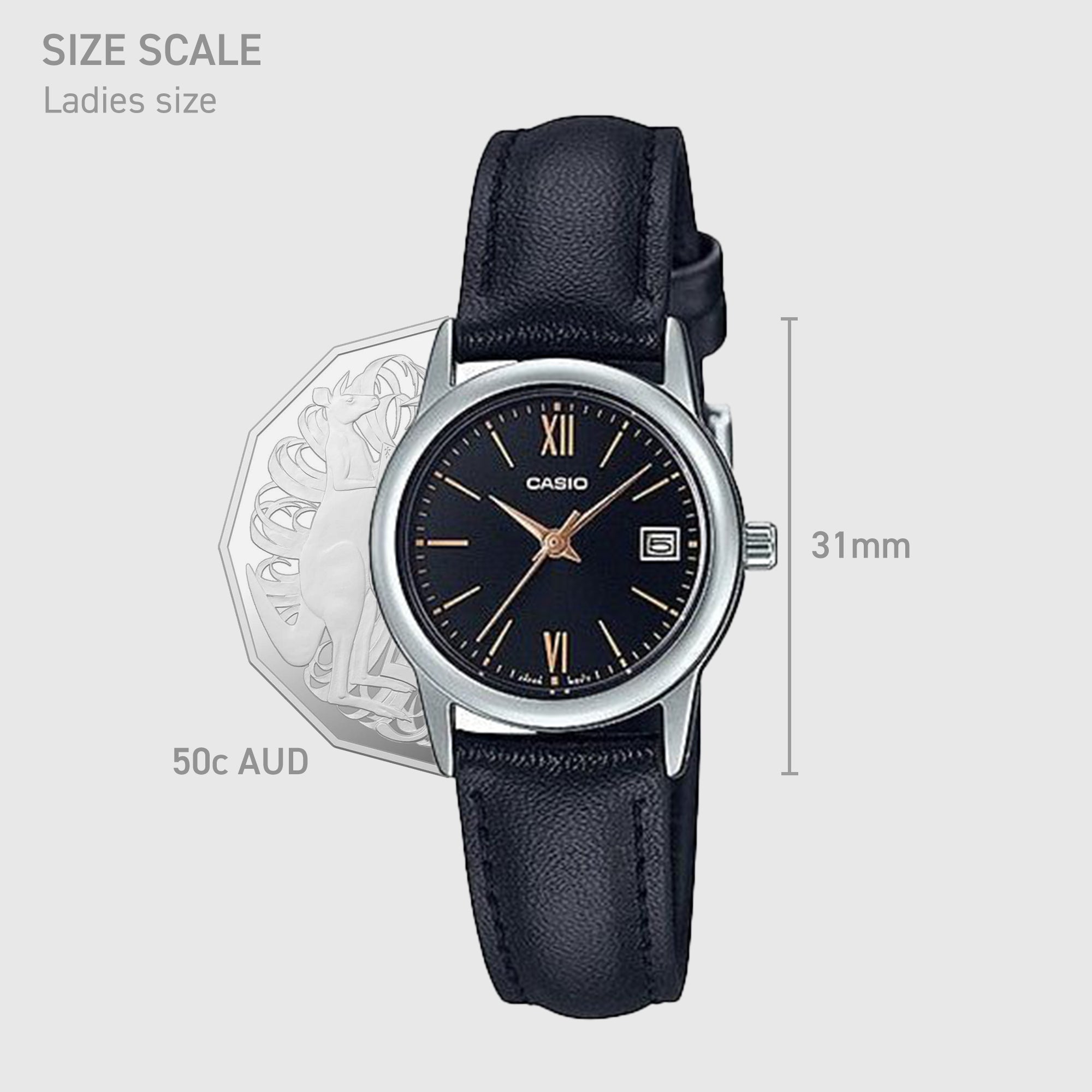 CASIO VINTAGE-LTPV002L-1B3-Watches-CASIO Australia