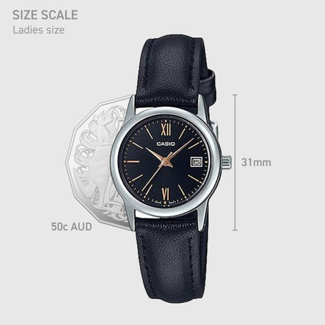 CASIO VINTAGE-LTPV002L-1B3-Watches-CASIO Australia