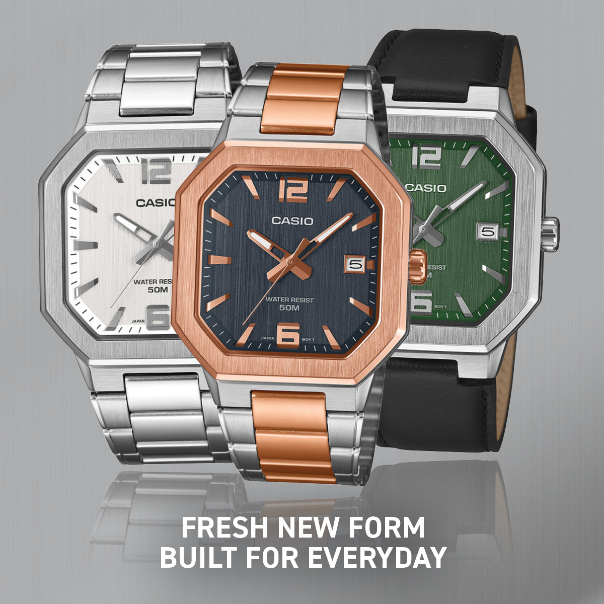 Casio Square CASIO Introduces a Bold New Square Silhouette